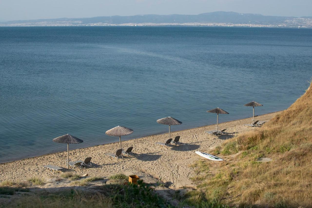 Angelbay Bungalows Hagia Triada Exterior foto