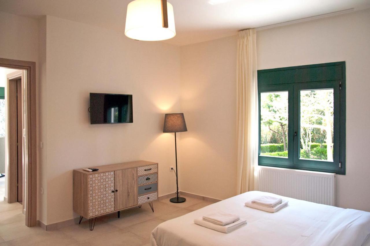 Angelbay Bungalows Hagia Triada Exterior foto