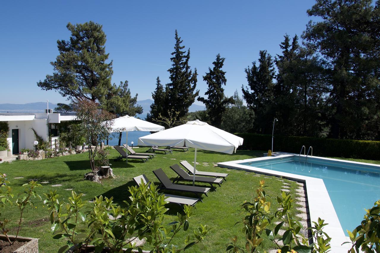 Angelbay Bungalows Hagia Triada Exterior foto