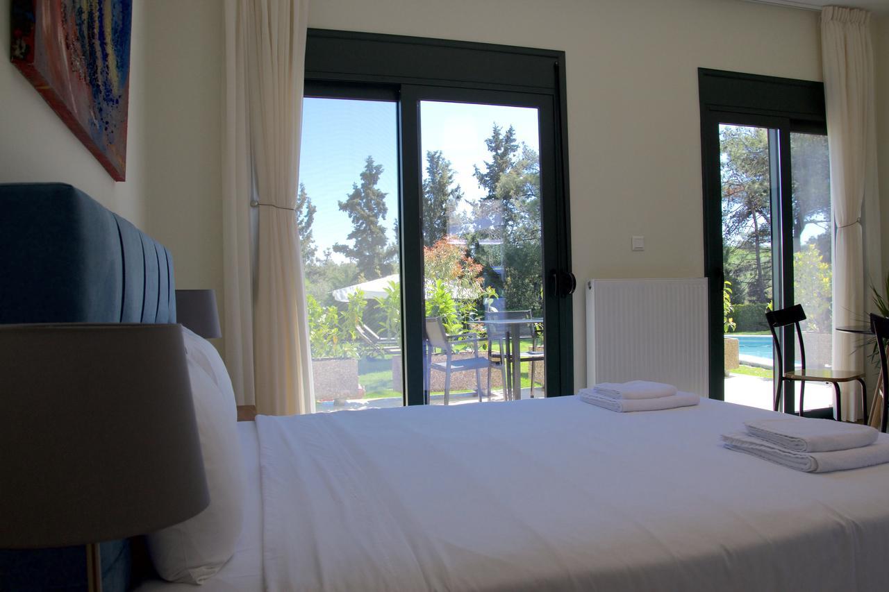 Angelbay Bungalows Hagia Triada Exterior foto